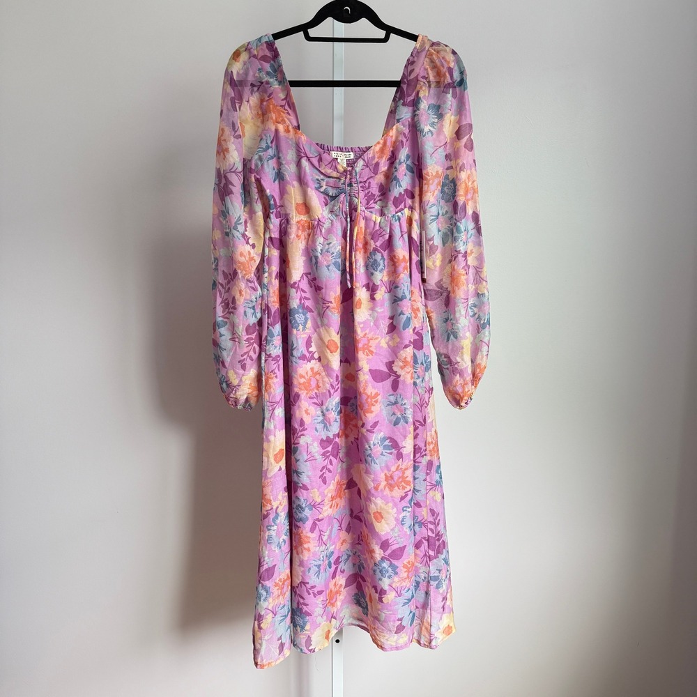 Billabong The‎ Salty Blonde Paradise Love Floral Boho Fairy Dress size S